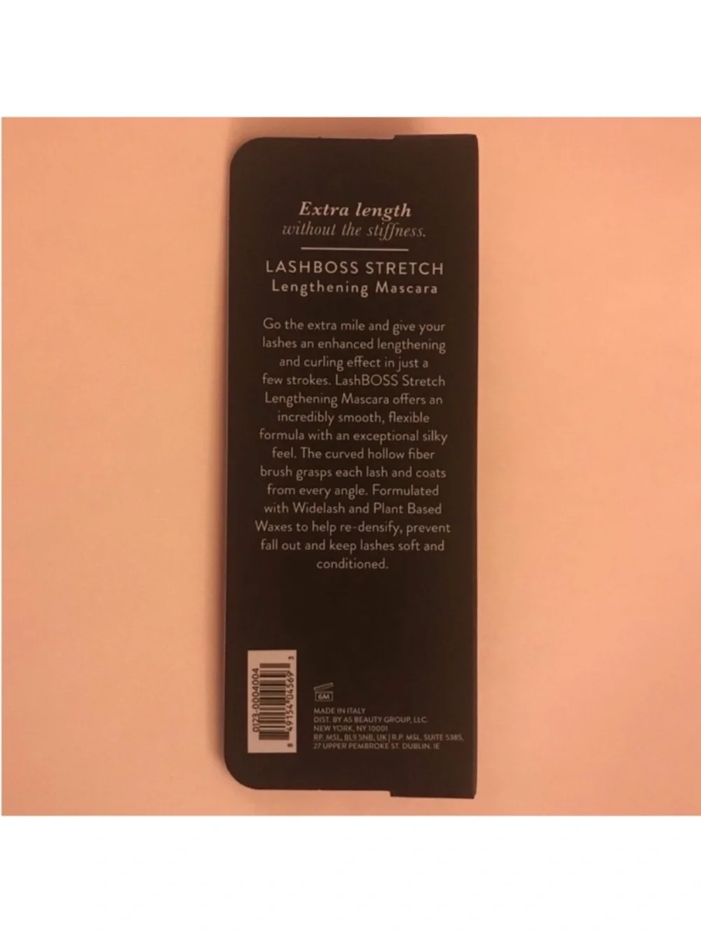 Laura Geller Beauty LashBOSS Stretch Lengthening Mascara Black 0.29 fl oz/8.5 ml